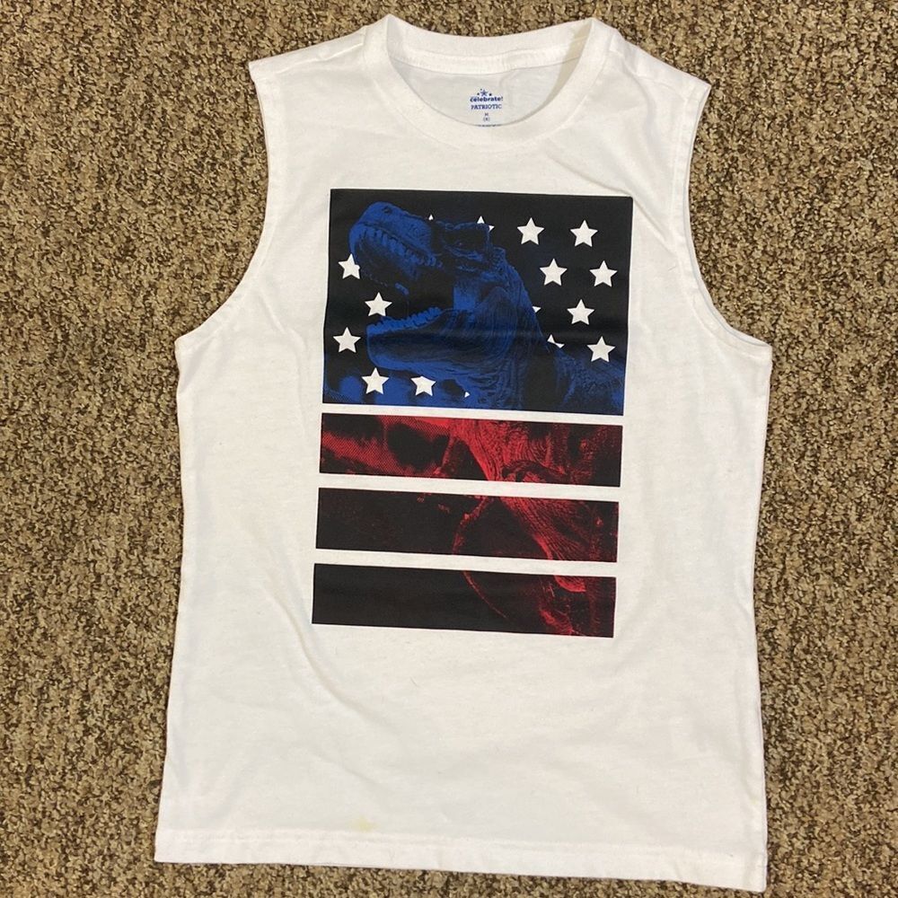 Celebrate Patriotic Shirt Size 8 M